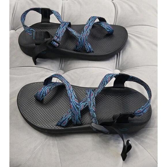 CHACO Z/2 Classic Static Navy Blue Sport Sandals Mens Shoes 12 New JCH108579 main image 7